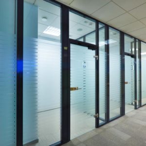 Противопожарная дверь для переговорных комнат / серия FRM33392