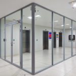 Противопожарная прозрачная дверь / серия FRM55547